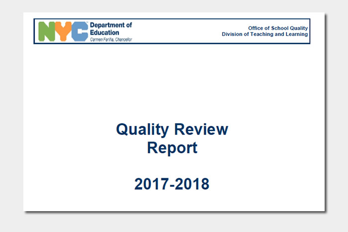 School Quality Review 2017-2018